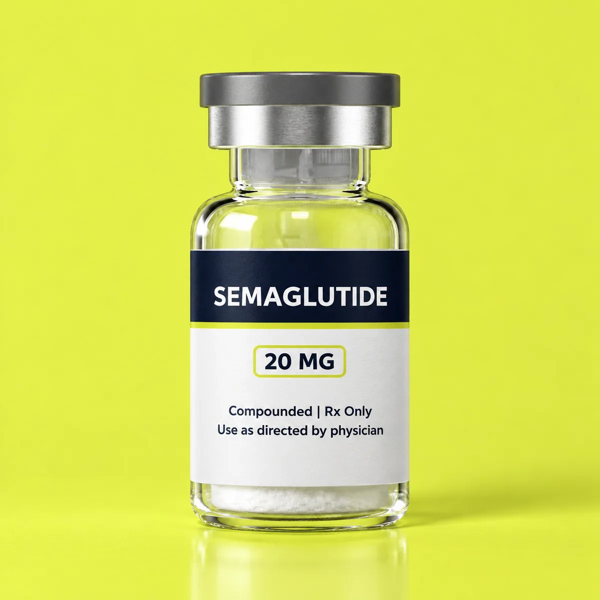 Semaglutide 20 mg compounded vial